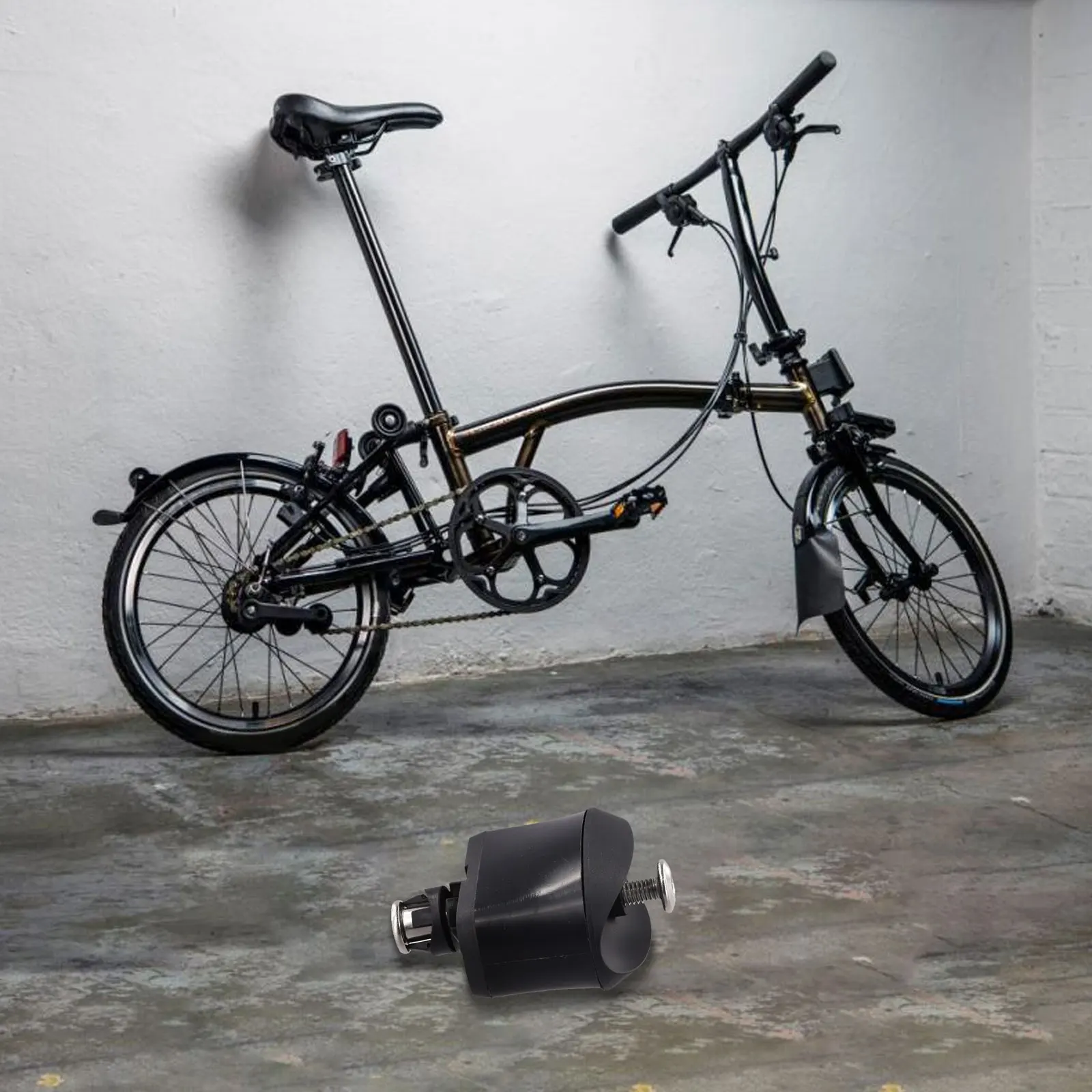 

Diameter 53.5mm Hardened-TPU Lightweight Shock Absorber Black Shock Absorber Diameter 53.5mm Good Shock Absorption For Brompton