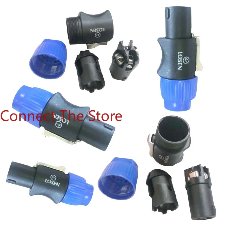 3PCS Microphone Male Socket  Female . Dragon  Plug    Audio   Waterproof Aviation 