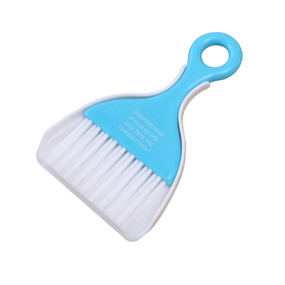 2Sets Creative Mini Dustpan Broom Set for Desktop Keyboard Cleaning Household Supplies Portable Handy Cleaning Broom