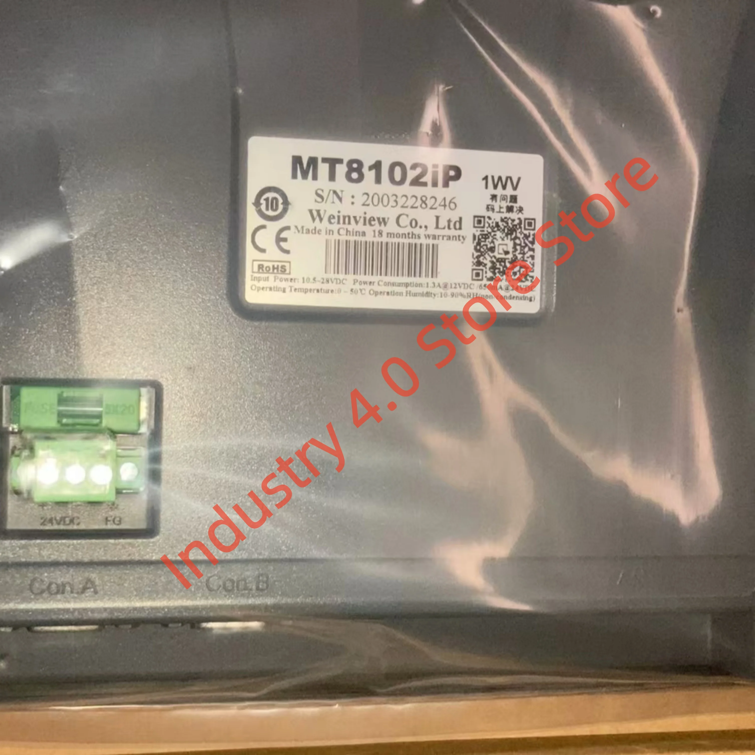 Tela de toque HMI nova marca MT8102iP MT8102iQ