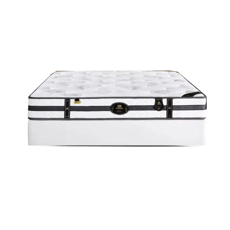 Massage 3 Zone Pocket Spring Hybrid King Size Durable Breathable Mattress Compress Roll Packing Design Bedroom Home Furniture