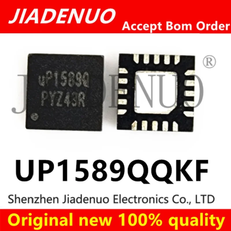 (5-10pcs)100% New UP1589QQKF UP1589Q UP15890 UP1589 QFN-20 Chipset