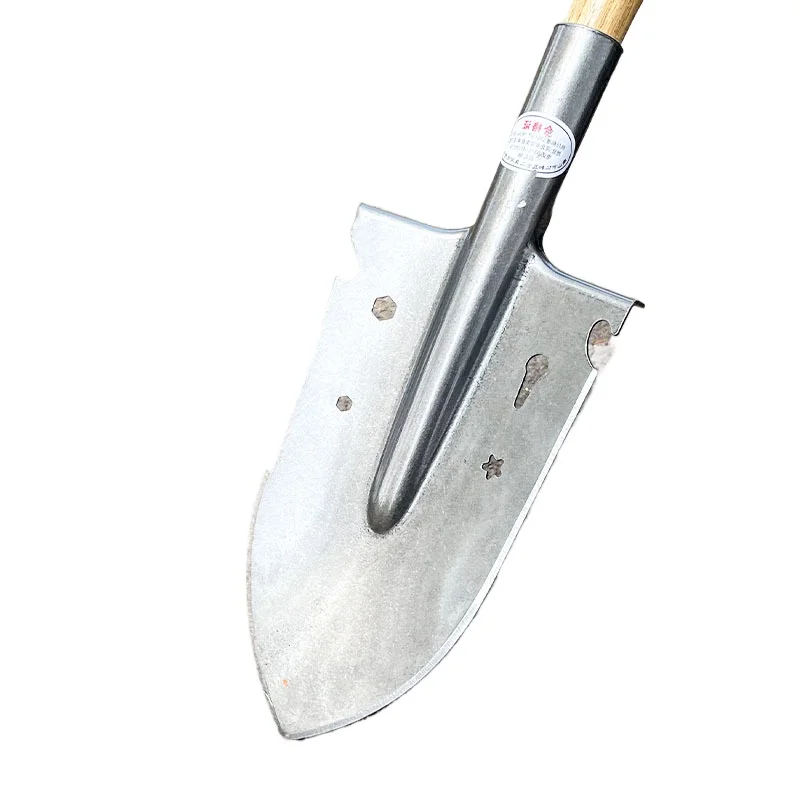 Steel thickened earth digging trench multi-functional shovel outdoor wild fishing small shovel