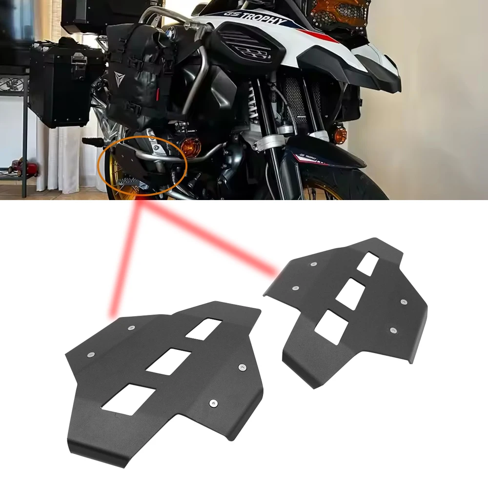 

Motorcycle Accessories For R1250 GS R1250GS Adventure Shield Guard Protection Cover Cylinder Head Guards Engine Guard Protector