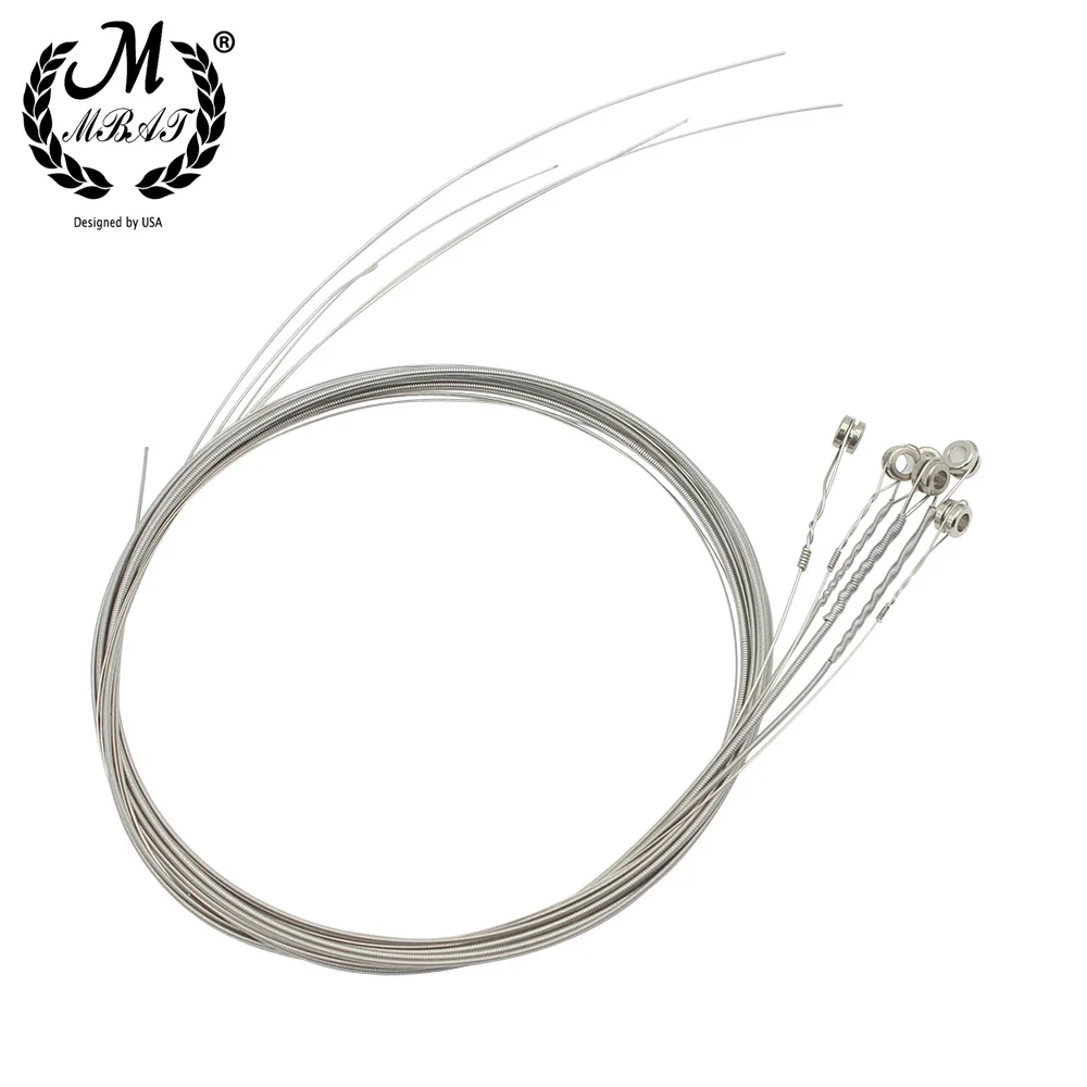 M MBAT Electric Guitar Strings Silver Stainless Wire Nickel Alloy Wound Musical Instrument Accessories Electric Guitar Strings image 4