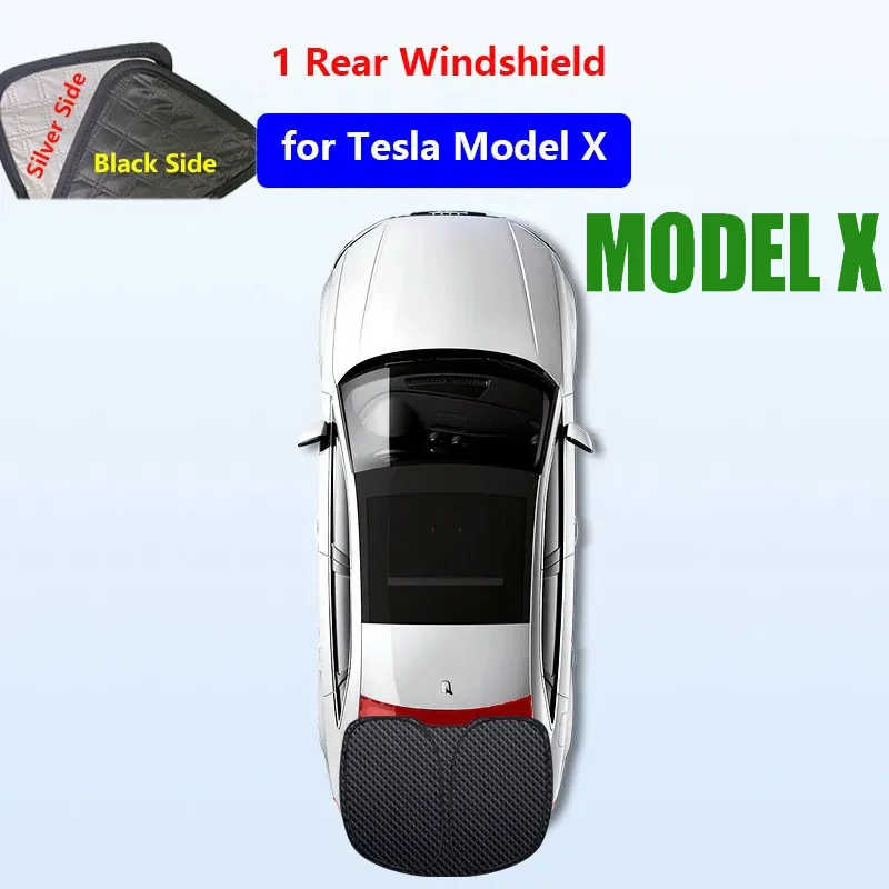 für Tesla Modell 3 Y S X 2025-2020 2026, Upgrade, Sichtschutz, Seitenfenster, Sonnenschutz, vorne und hinten, Windschutzscheibe, Blindschattierung, Outdoor, Camping