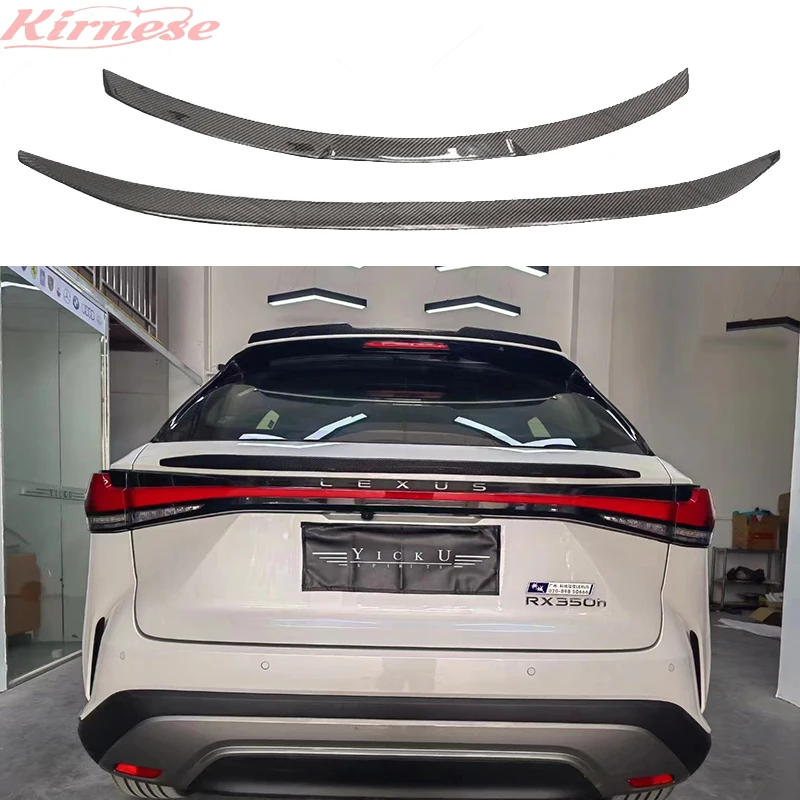 Carbon Fiber Rear Trunk Boot Wing Rear Lip Spoiler For Lexus RX200t RX300 RX450h RX 2023 2024 Car Styling