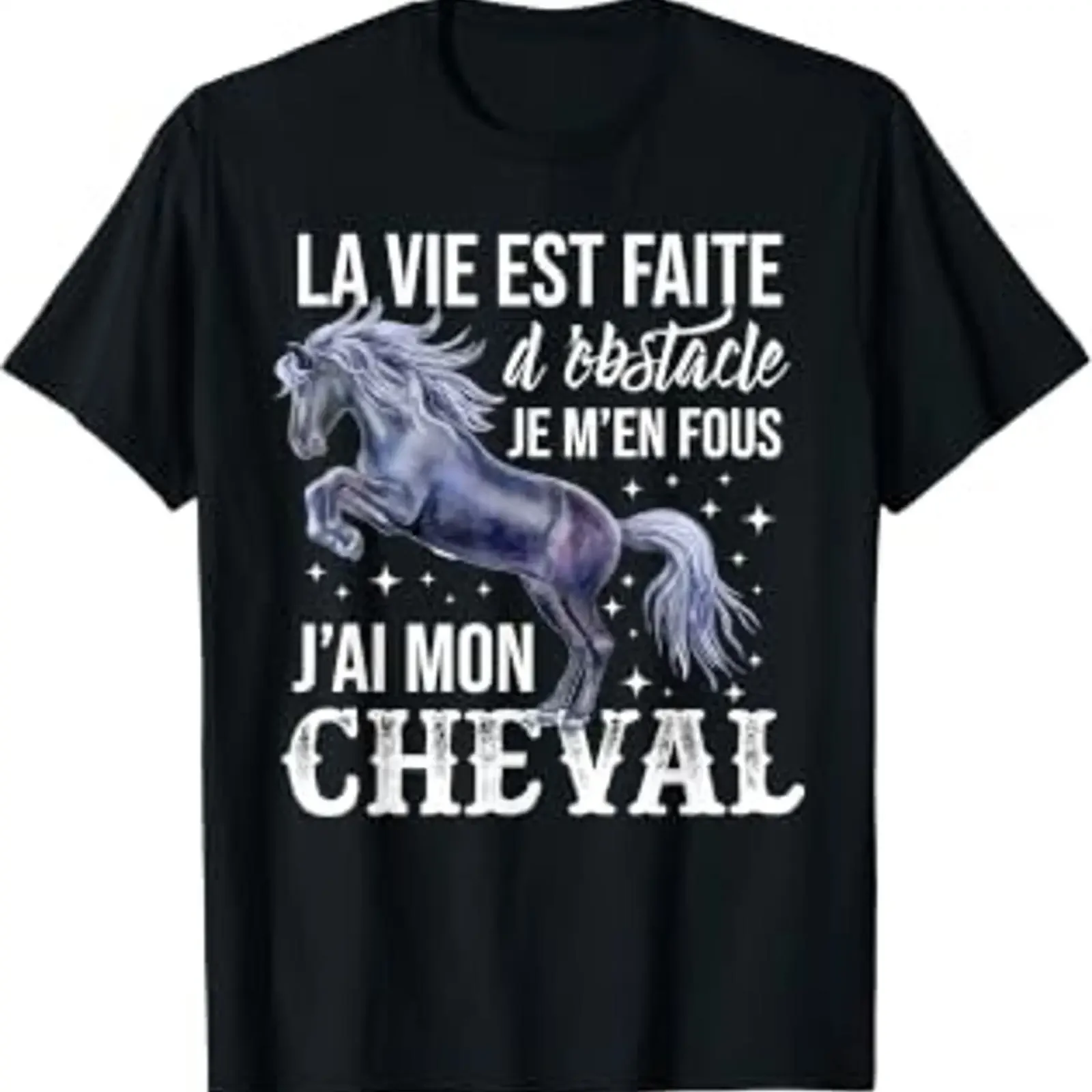 T Shirt Cheval Fille Personnalisé Idée Cadeau Riding vintage Washed Casual designer clothes Comfortable Stylish Slightly Soft