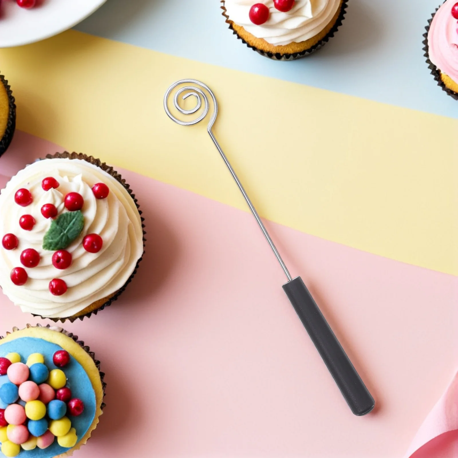 

4pcs Stainless Steel Chocolate Dipping Fork Spiral Candy Dipping Tool For Baking Fondue Dessert Kitchen Bar Tool Utensil Set