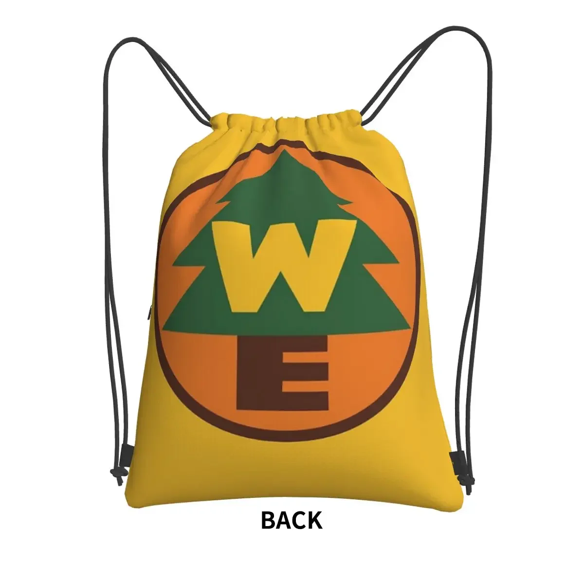 Wilderness Explorer Logo Portable Backpacks Drawstring Bag Fashion Drawstring Bundle Pocket Book Bags For School Students