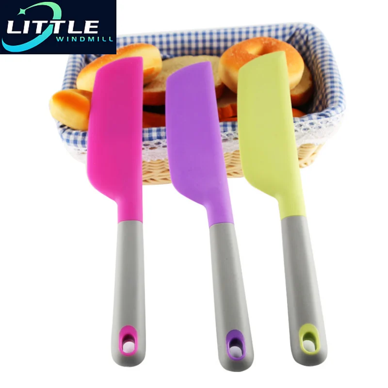 

34cm Cake Cream Spatula Non Stick Omelette Butter Scraper Flour Mixing Baking Tool Heat Resistant Pastry