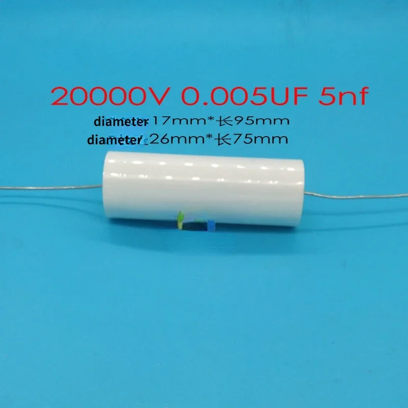 

Высоковольтный неиндуктивный неполярный пленочный конденсатор 0.005 мкФ/5 нФ/20 кВ/20000 В