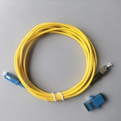 FC/UPC-SC/UPC Optical Fiber Patch Cord 3M(2.0mm)/5M(3.0mm)/10M(3.0m) SM Simplex Core Fiber Optic Internet Cable Fibra Optica