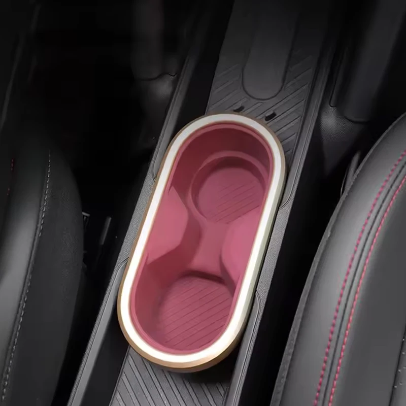 سيارة سيليكون كأس الماء حامل حصيرة شرب عدم الانزلاق كوستر اكسسوارات لميني كوبر الكهربائية EV J01 E SE J05 Aceman 2024 2025