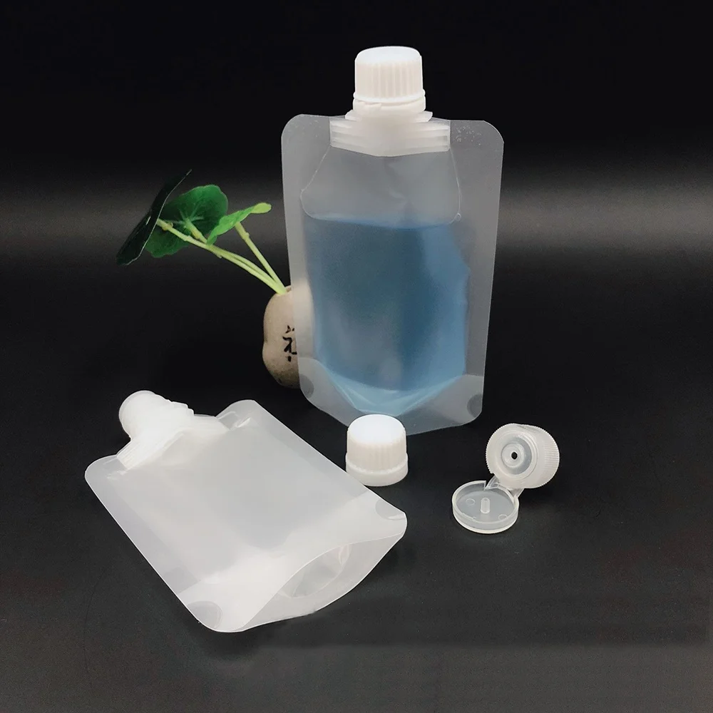 30/50/100ml Lotion Dispenser Bag Travel Reusable Leakproof Refillable Pouches Shampoo Liquid Cosmetic Package Storage Container