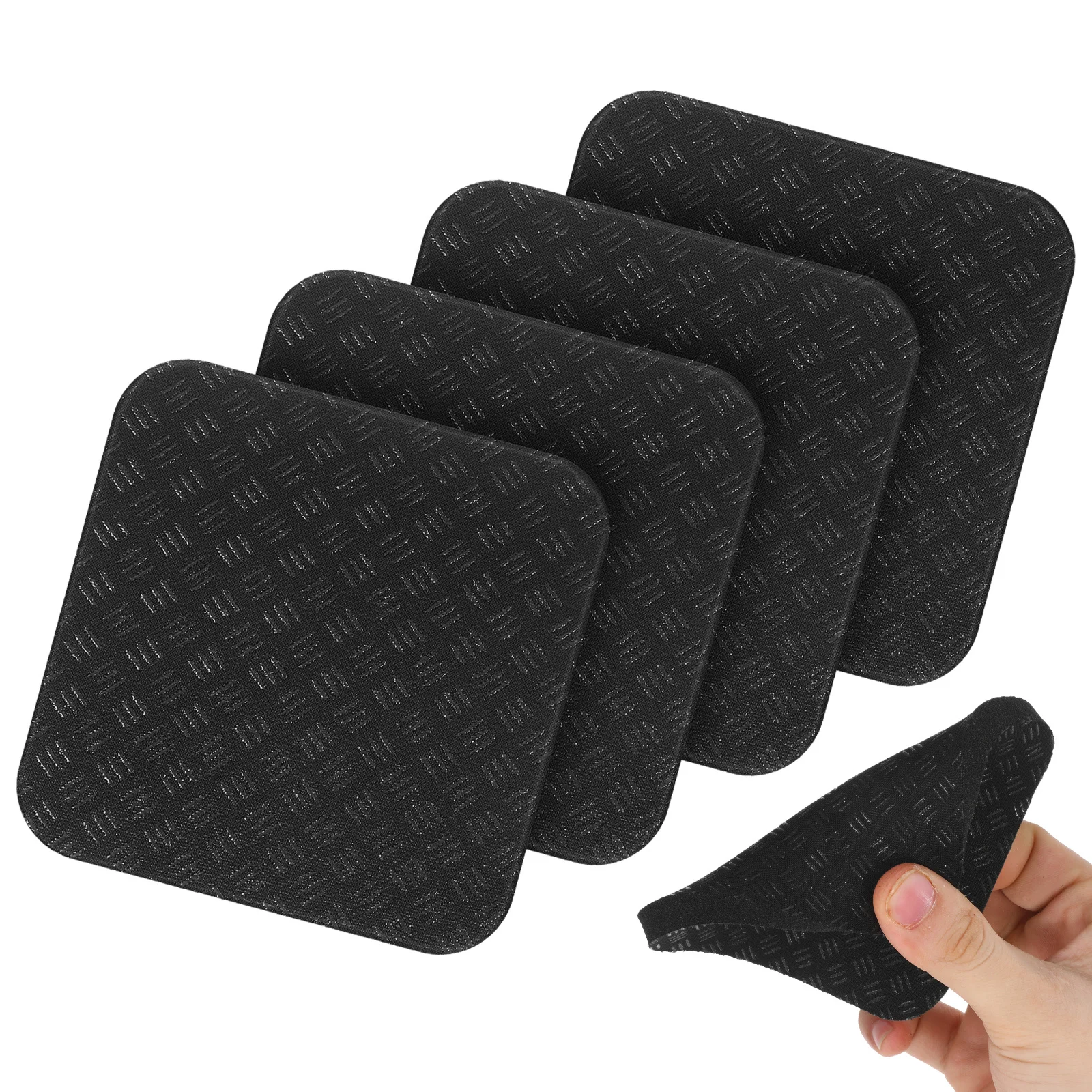 4 Buah Alas Treadmill Anti Selip Anti Getaran Pelindung Lantai Peralatan Olahraga untuk Karpet Kayu Keras Alas Gym