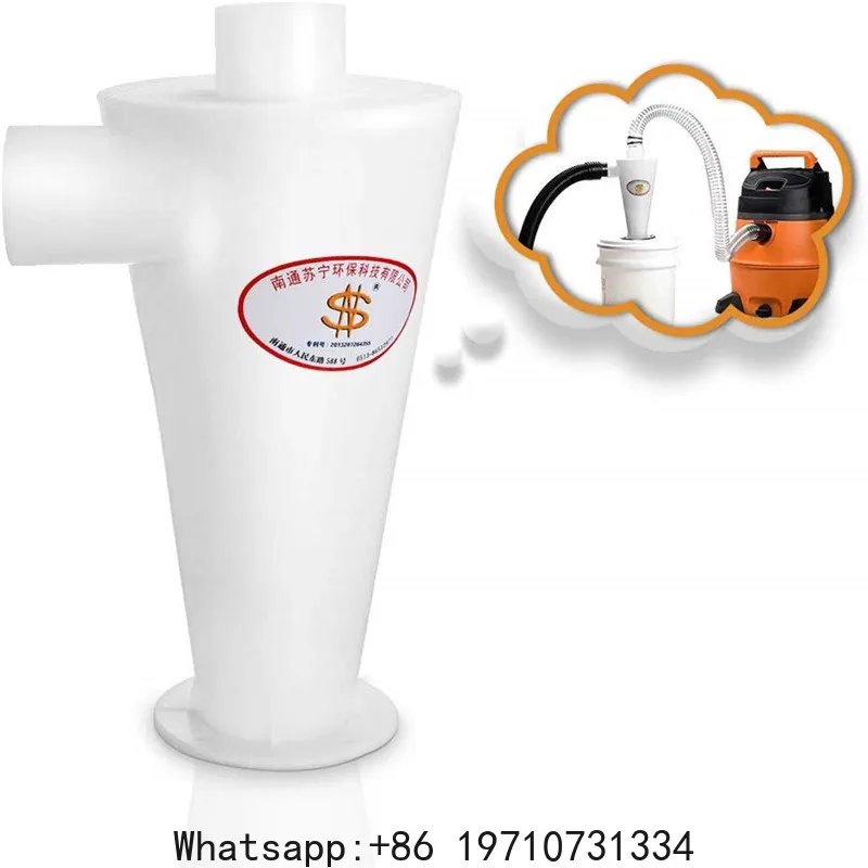 Cyclone Dust Collector Separator Filter Vacuums Cleaners Filter Tool for Vacuums Plastic Powder Dust Extractors Separator
