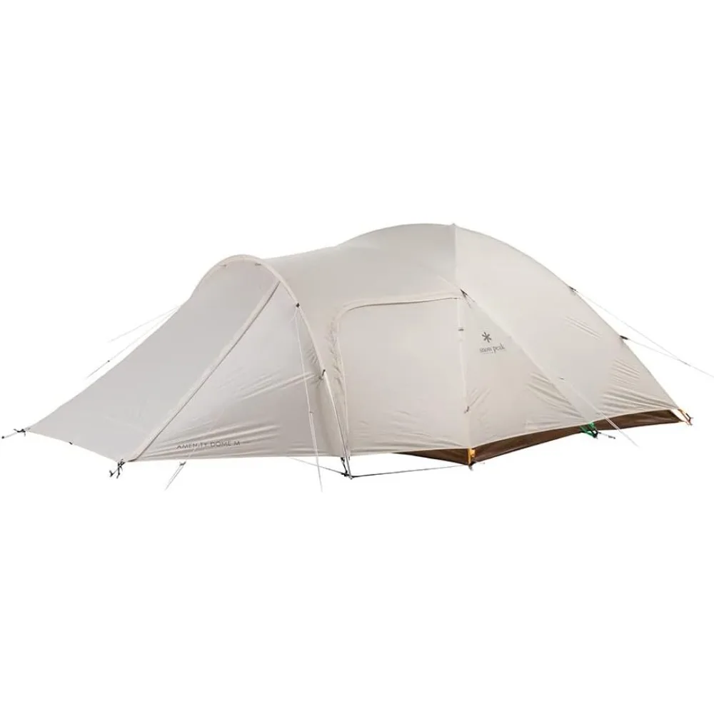 

amenity dome tent, comfortable, outdoor adventure, camping, three seasons, outer vestibule, removeable rainfly, ivory