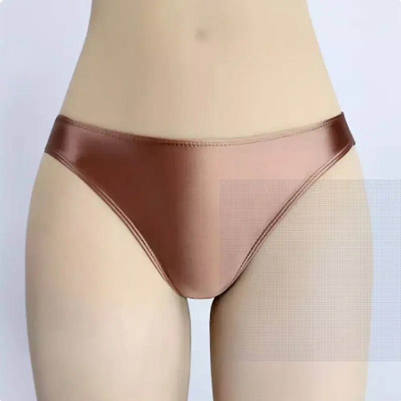 Dames Lingerie Naadloze Ijs Zijde Slipje Ondergoed Plus Size Sexy Lage Taille Slips