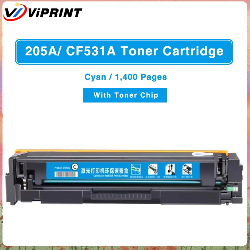 205A CF530A CF531A CF532A CF533A Toner Cartridge For HP Color LaserJet Pro M154a 154nw MFP M180 181fw Laser Printer