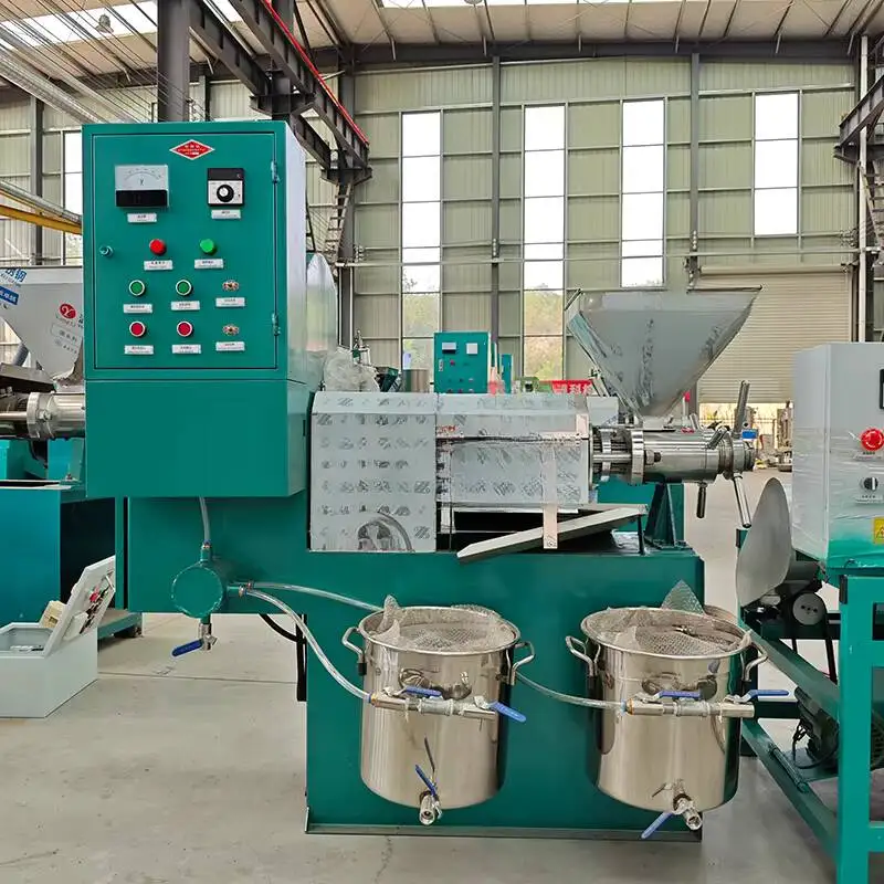 

Professional Peanut And Soybean Hot Oil Press Machine,commercial Complete Equipment For Medium-sized Oil Press