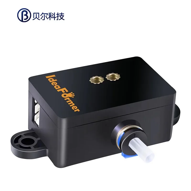 3D printer accessory IR3 V2 printer with black non-wired consumable material breakage sensor