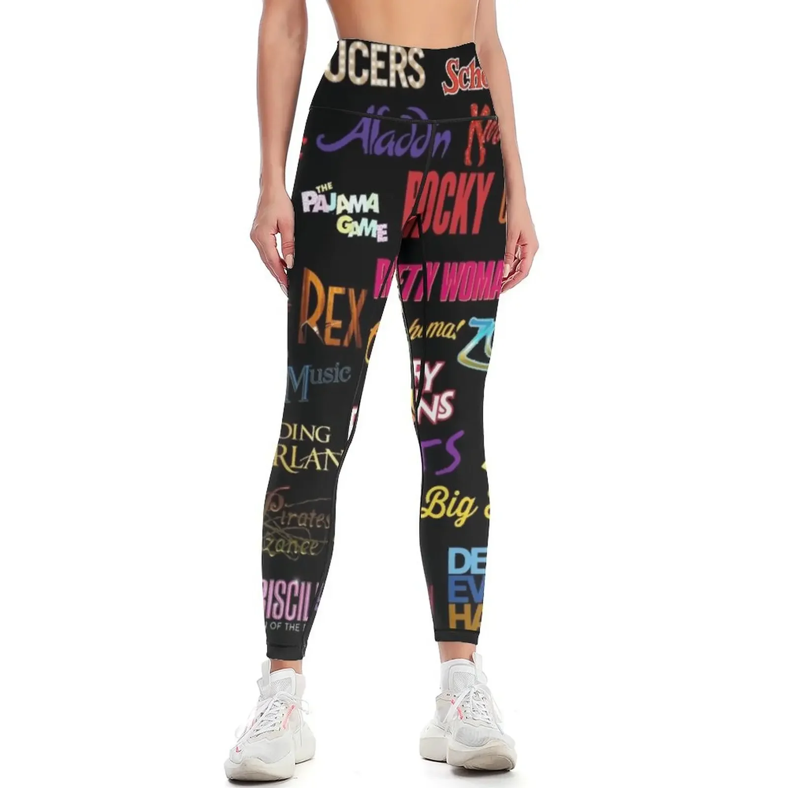 Broadway Musicals Leggings Sports pants woman Sweatpants Fitness's gym clothes Womens Leggings