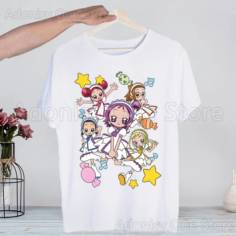 Doremi Magic T Shirt Uomo Retro lavato Top Tees Harajuku Tshirt Streetwear Hip Hop T-shirt maschili