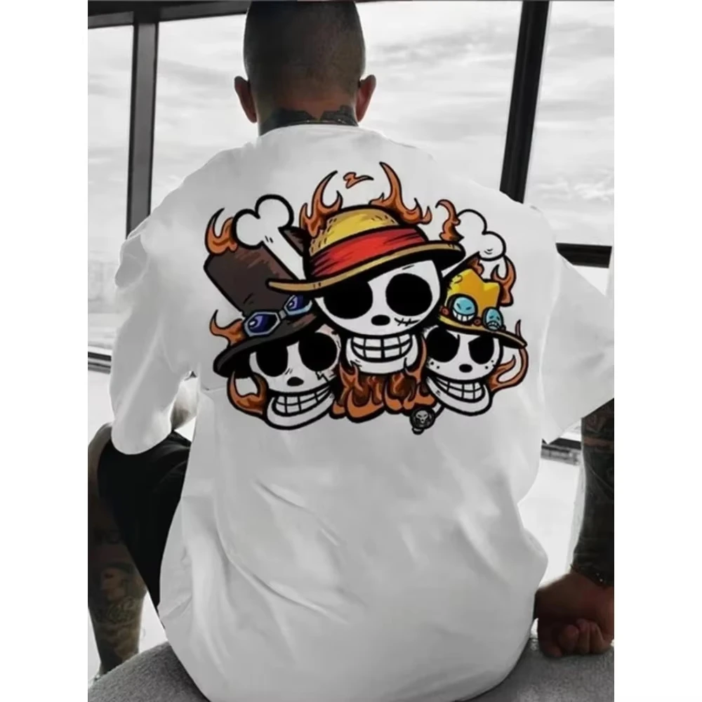 camiseta-masculina-one-piece-2026-nova-colecao-verao-quente-monkey-d-luffy-portgas-d-ace-conjuntos-de-outono-para-meninos-e-criancas