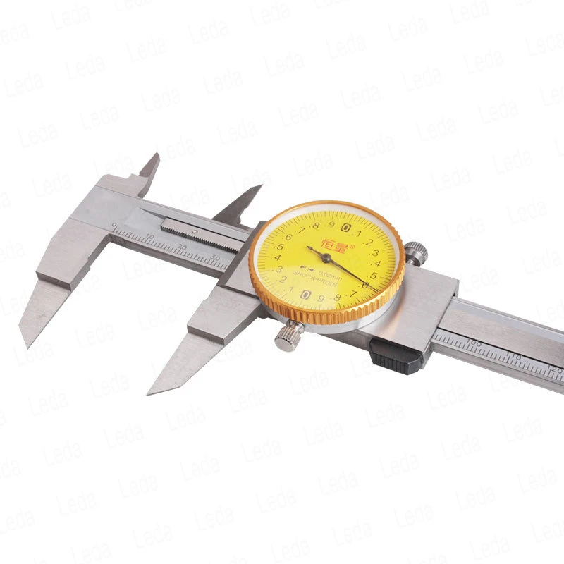 1 pcs Thin Slice Bring Surface Calipers 0-150 MM High Precision Stainless Steel Vernier With Table Caliper