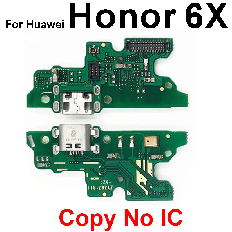 USB Charger Board For Huawei Honor 6 5A 5X 5C 6X 6A 7A 7C 8X Max 8A Pro USB Charging Dock Jack Connector Board Replacement