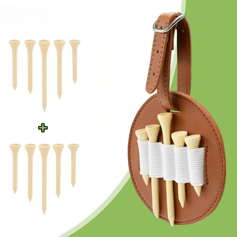 3pcs Adjustable Waist Hanging Golf Spike Double Sided Organizer Bag Golf Spike Pocket Insert  Ten Golf Spikes Golf Accessories