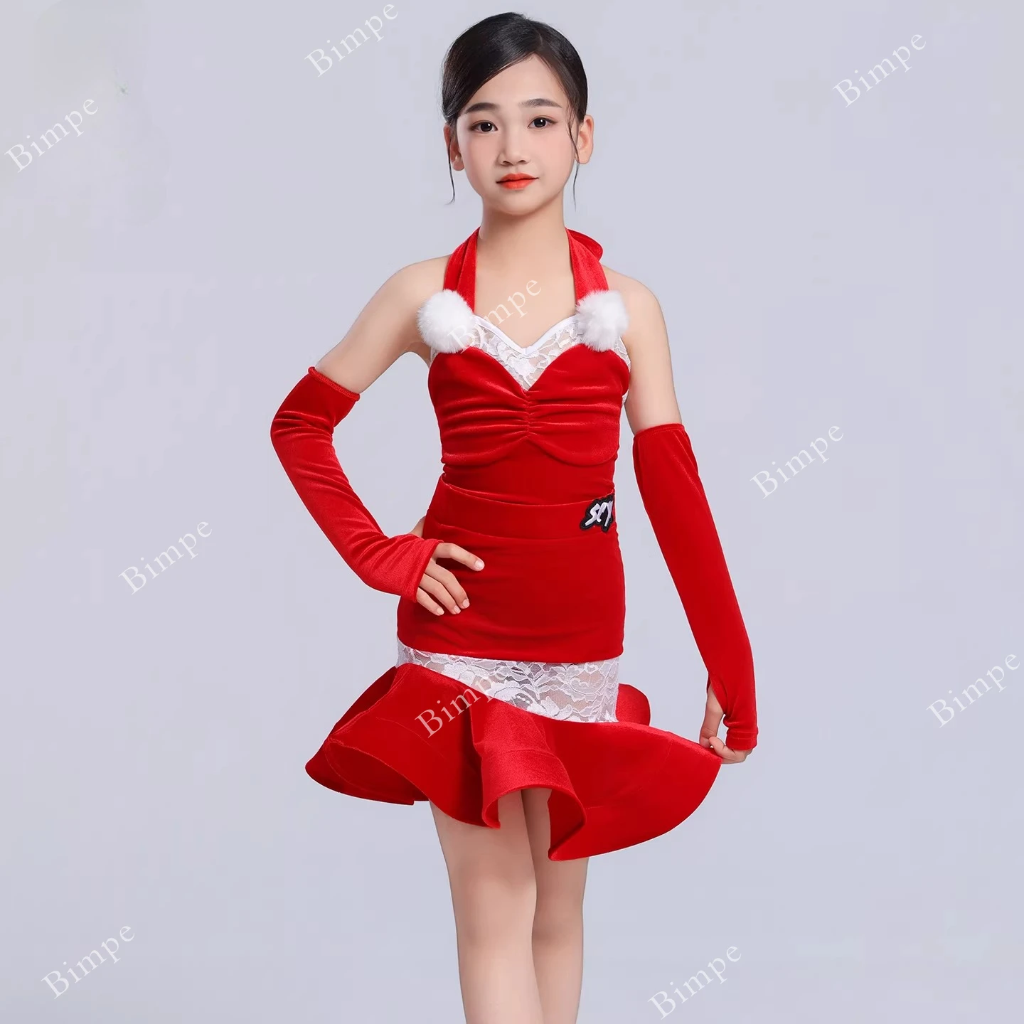 

Детское платье для латиноамериканских танцев, юбка для латиноамериканских танцев, бальное платье, стандартный танцевальный костюм, платья для соревнований по бальным танцам для девочек