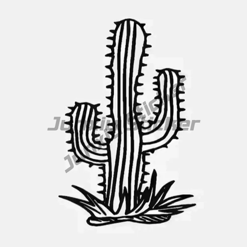 

Desert Adventure Vinyl Car Stickers Waterproof for SUV Truck Bumper Fender - Cactus Off-Road Auto Body Decor Accessories