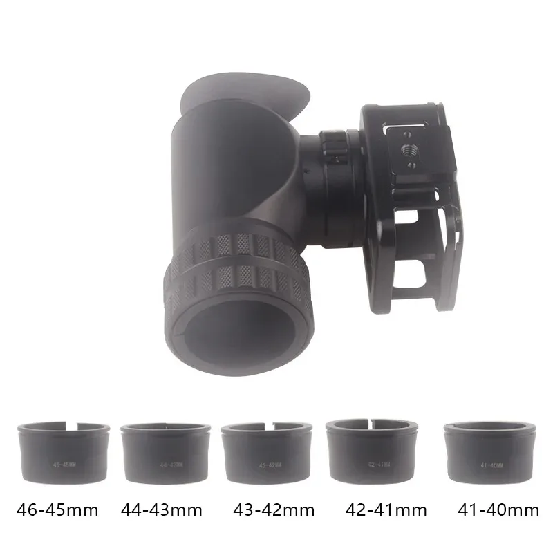 Hero 13/12/11/10/9 Camera Adapter Bracket Scope Side Black Aluminum Record While Aiming Lunetas Caça For Outdoor Scenes
