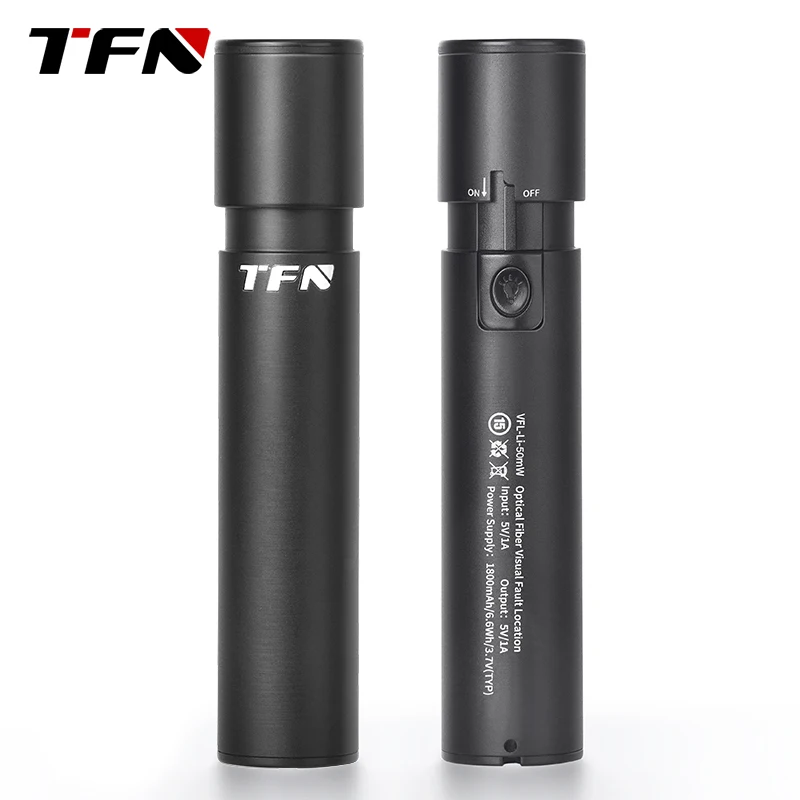 Imagem -04 - Tfn Dl30m Optical Fiber Cabo Tester Vfl Visual Fault Locator Carregamento 30km Caneta Luz Vermelha