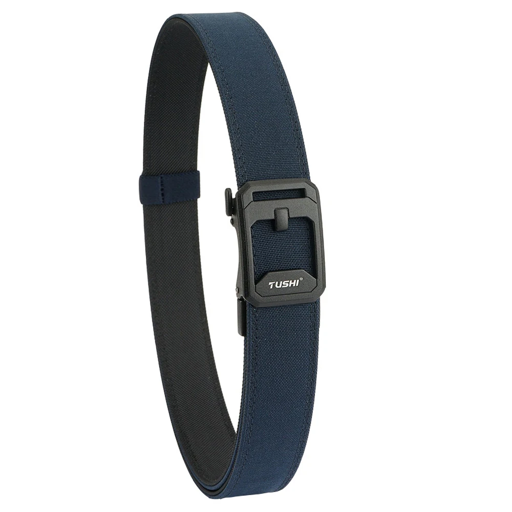 

TUSHI новый тактический пистолетный страйкбольный ремень для мужчин с металлической автоматической пряжкой, военный ремень 1100D, плотный нейлоновый повседневный ремень, мужской ремень