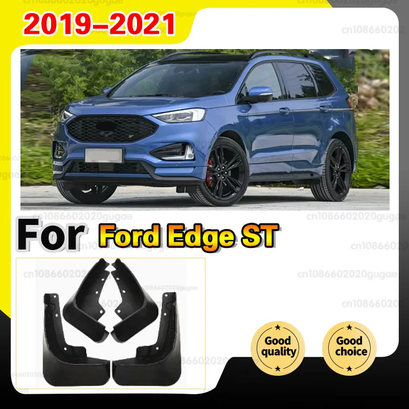 

For Ford Edge ST 2019 2020 2021 Splash Guards Mud Flaps Front Rear Mudguards Fender Accessories 4pcs Set Mudflaps