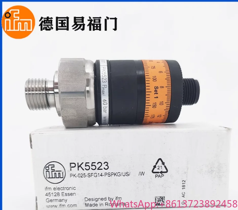 

Оригинальный датчик давления IFM PK6530 PK6520 PK6521 PK6522 PK6524 PK6534 PK6532