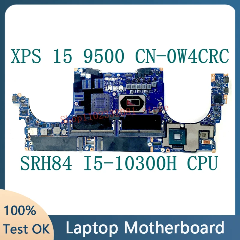 

Оригинальная материнская плата для ноутбука DELL XPS 15 9500, оригинальная материнская плата с процессором SRH84 I5-10300H, полностью протестирована на 100%