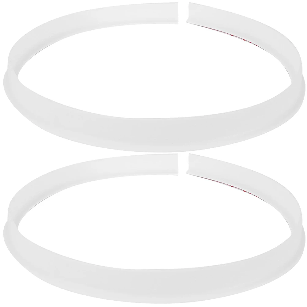 

2pcs Shower Water Dam Splash Guard Barrier Seal For Bathroom Kitchen Thresholds 1M Self-Adhesive Silicone Waterproof