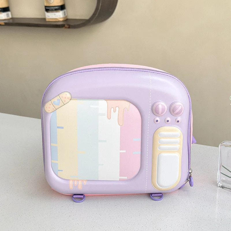 Ransel TK Baru Ransel Gaya Drama TV Kartun Lucu Kreatif Anak-anak Ransel Ringan untuk Anak Laki-laki dan Perempuan