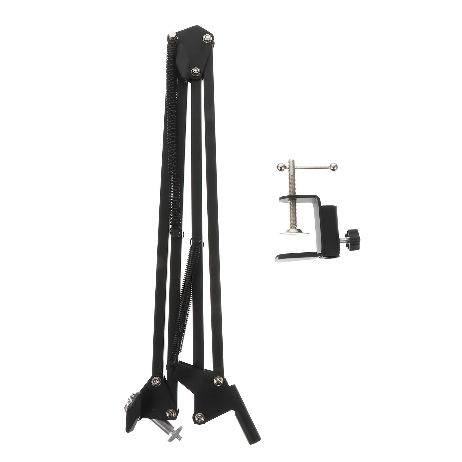 Cantilever Bracket Metal Webcam Holder Scissor Arm Stand Desktop Camera Clamp Riveting