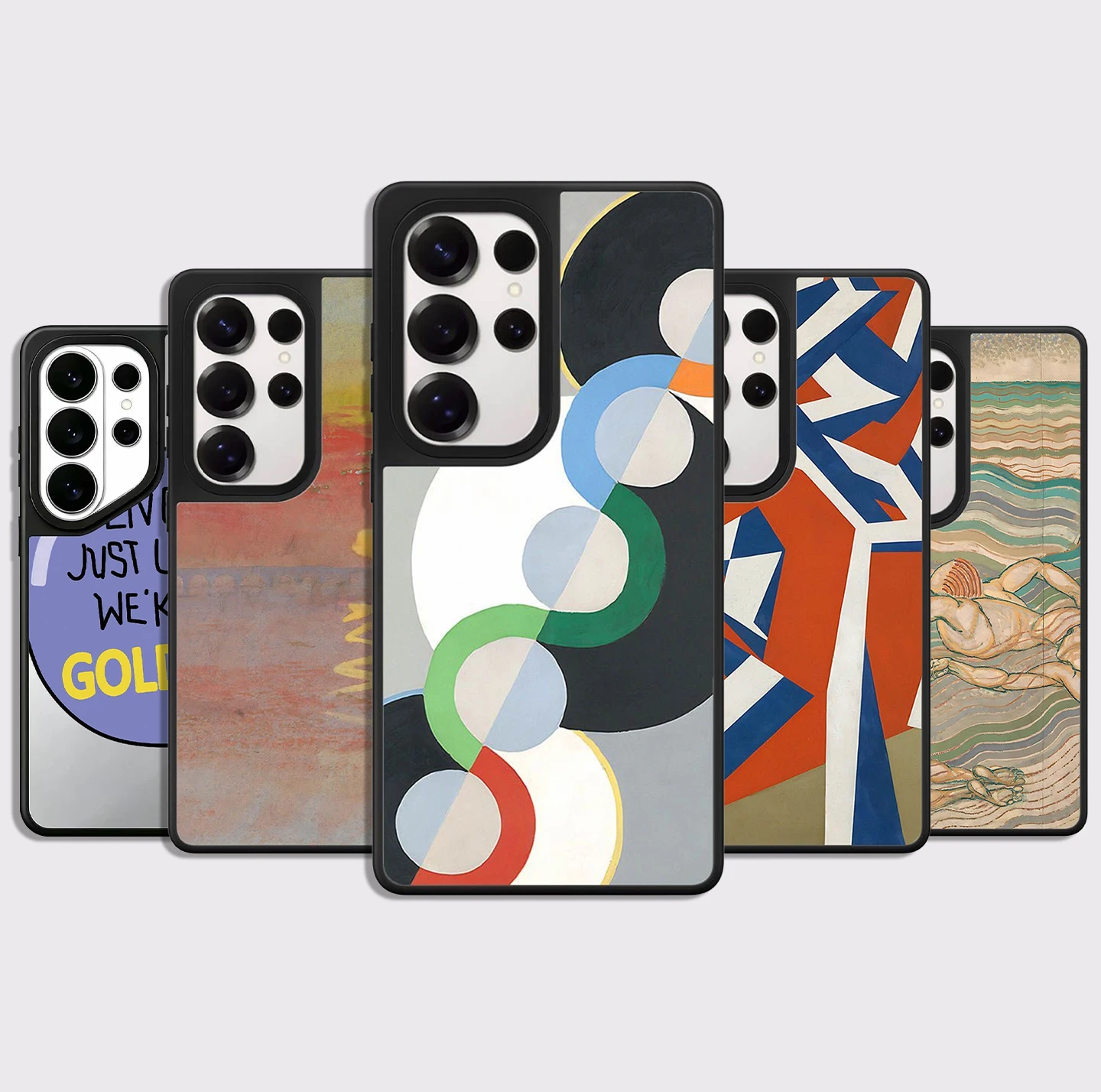 607037 Mirror Surface Magnetic Phone Cover for Samsung Galaxy S23 S24 S25 S26 Ultra S26+ Plus Case