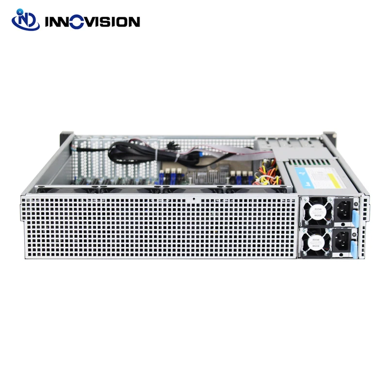 Imagem -04 - Chassi de Servidor Ultra Curto Rackmount 2u Bays S24306 com Bays 2.5 Ssd Suporte Eatx Processador Duplo