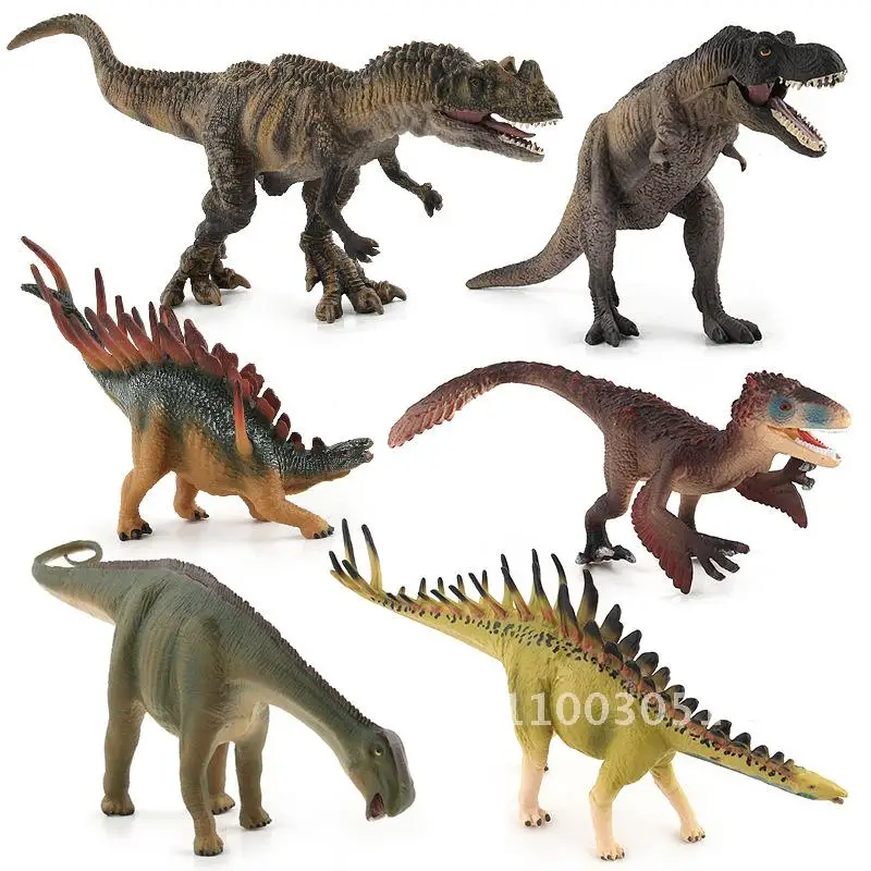 

Lower jaw movable simulation wildlife solid dinosaur model