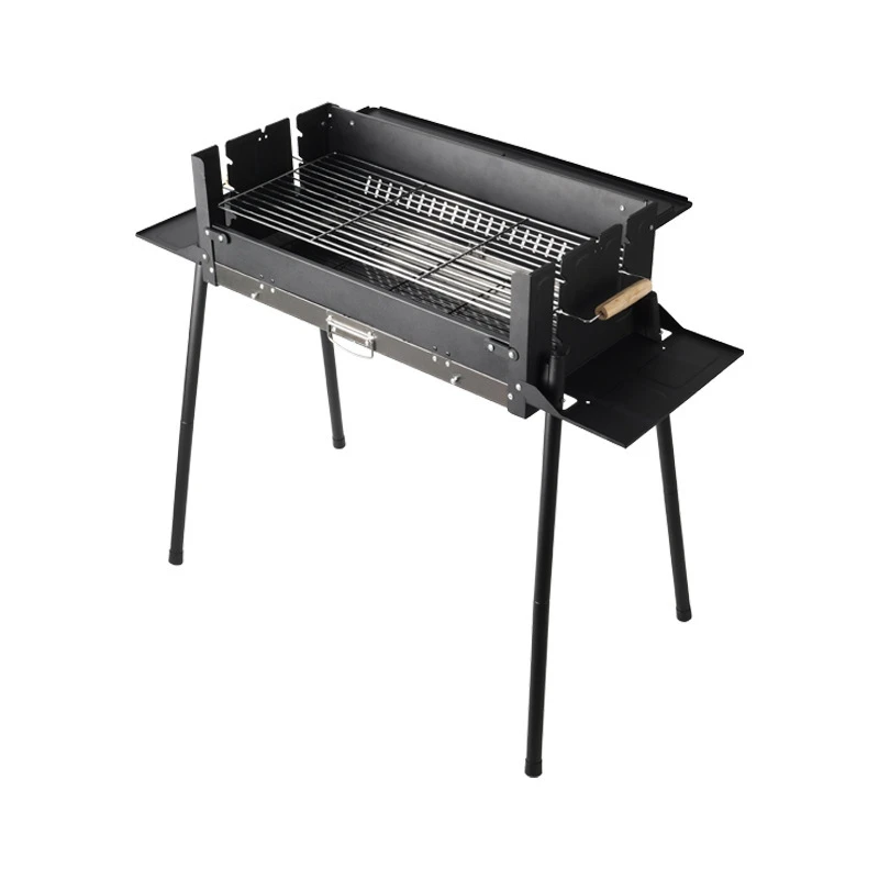 

Home Charcoal Grill Portable Outdoor Barbecue Stove Meat Roaster Skewer Grill Charcoal Grill Rack