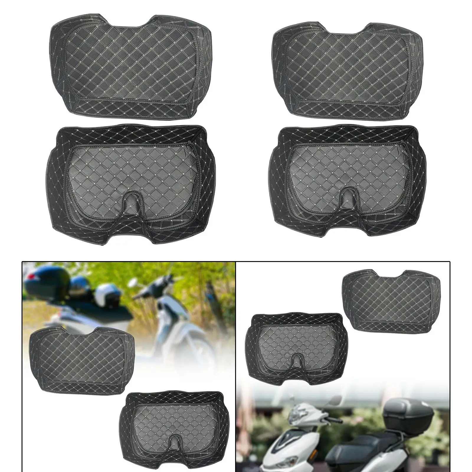 Motorrad Hinten Top Box Liner Pad, Ersetzen Leichte Innen Zubehör,