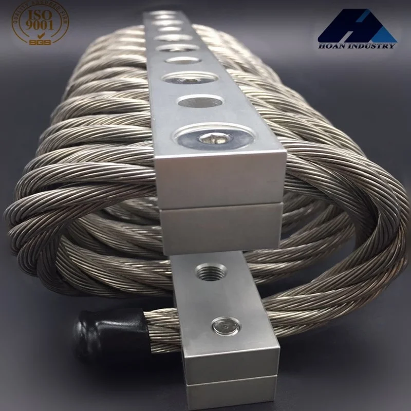 صناعة النقل قاذفة وحدة التحكم توليد مجموعة الاهتزاز التحكم في الصدمات JGX-1598D-358B سلك ألومنيوم حبل المعزل