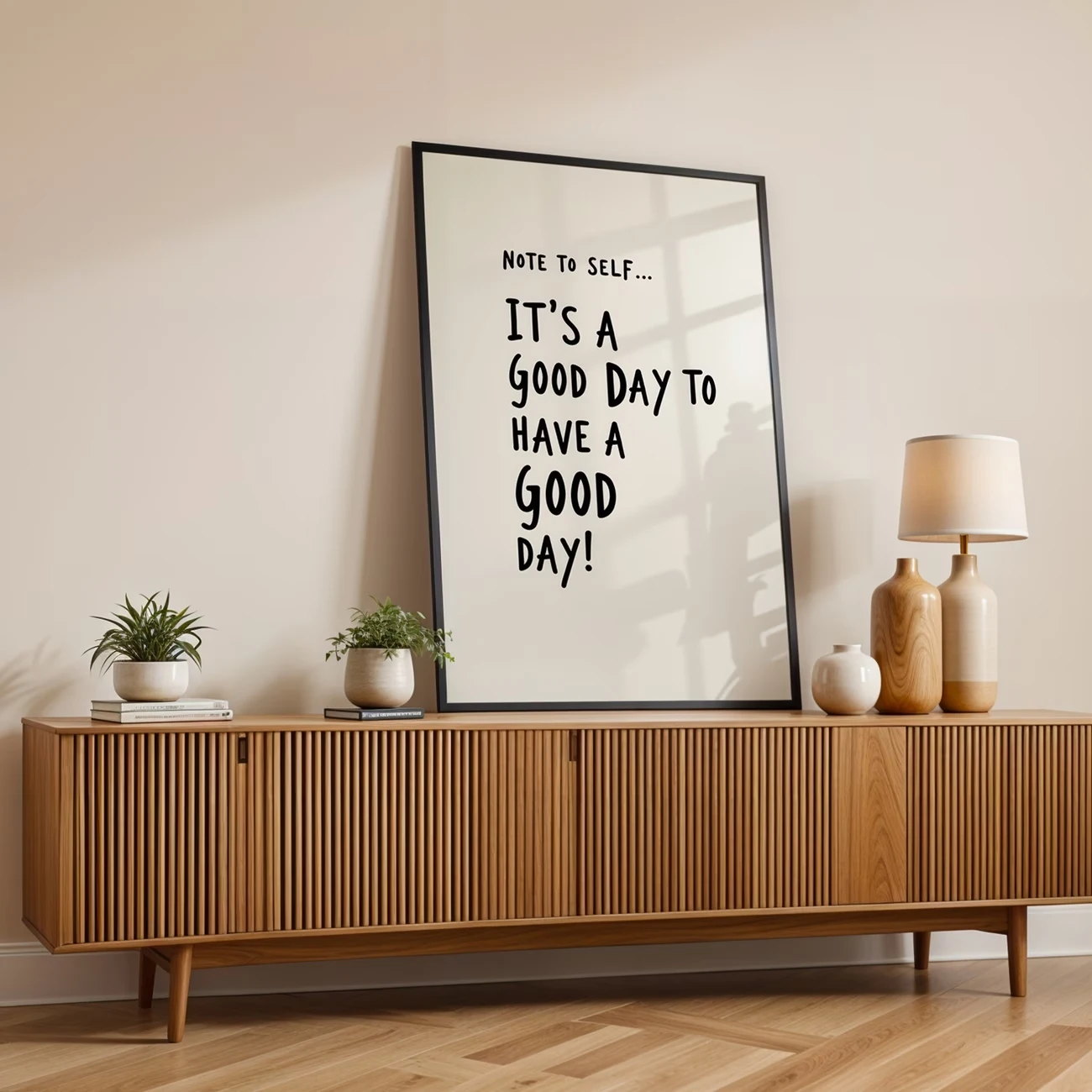 It's A Good Day To Have A Good Day Quote Wall Art Print Canvas Painting Poster Picture For Living Room,Bedroom Home Decor
